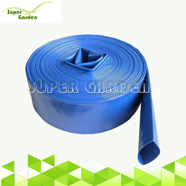 SGA7000 Agriculture irrigation PVC discharge water pipe irrigation system PVC lay flat hose