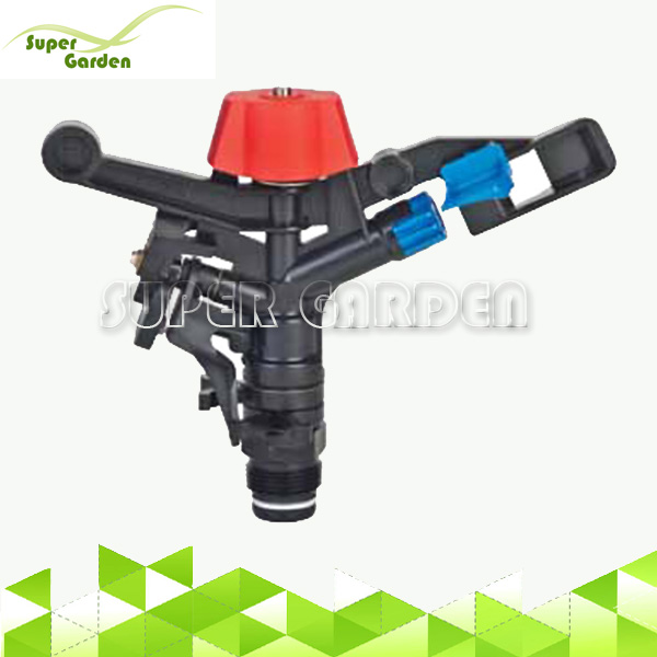 SGS1105 5035SD PC New plastic material 3/4'' Male agricultural lawn adjustable sprinkler with water diffuser