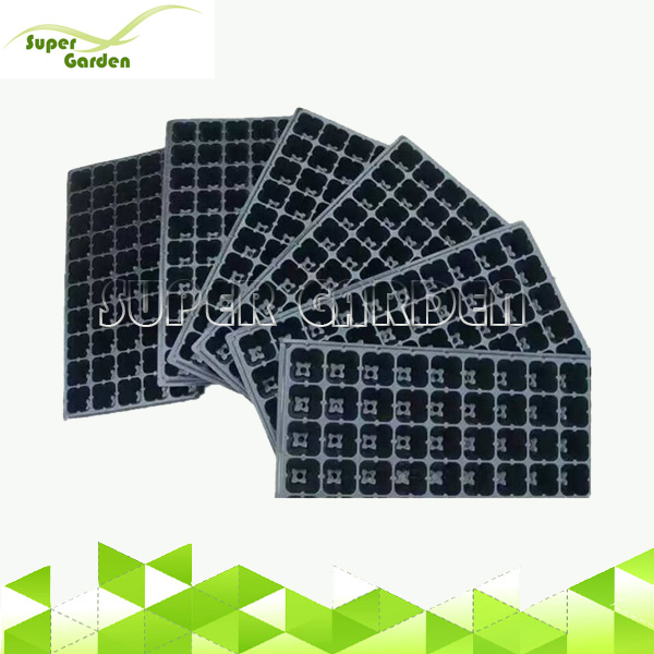 PS Plastic Plug Seed Starting Grow Germination Tray for Greenhouse Vegetables Nursery