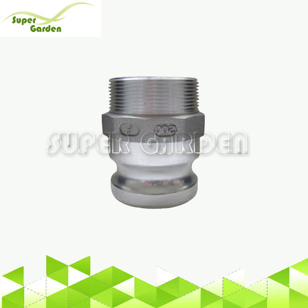 Type F Aluminum Male Coupler and Male camlock coupling