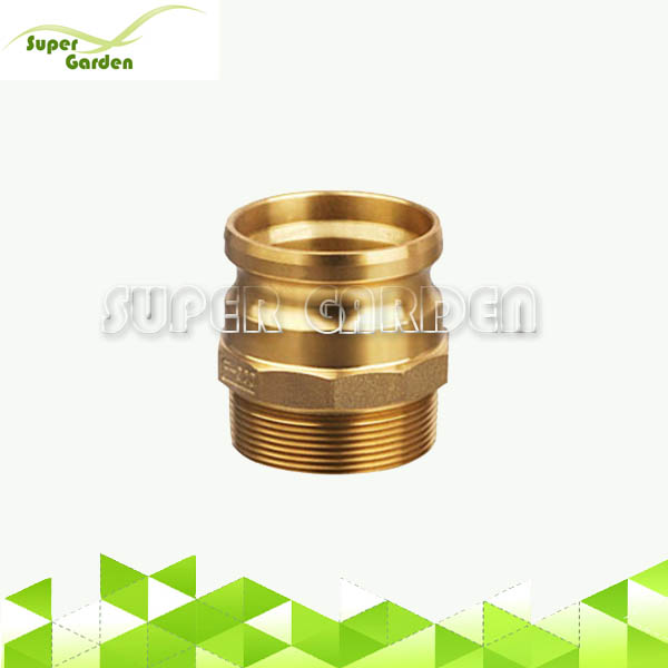 Type F Hose camlock coupling fittings with Male Coupler and Male