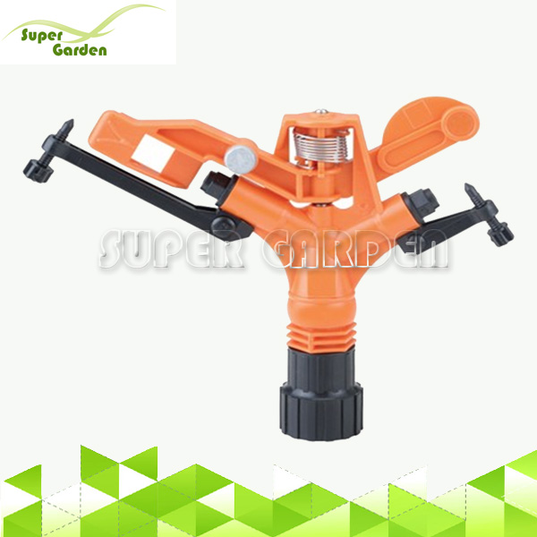 SGS1201-F Garden high quality rotating plastic impluse sprinkler