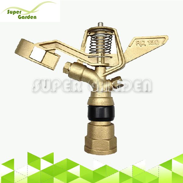 SGS1402F Agriculture impact sprinkler irrigation system 3/4 inch female thread brass water sprinkler