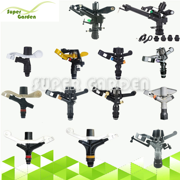 agricultural lawn water sprinkler irrigation system plastic impact sprinkler,big rain gun sprinkler