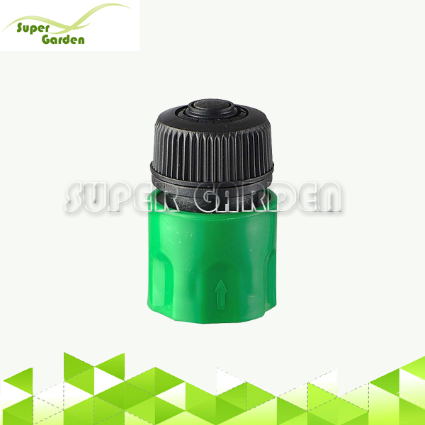 SGG5002 Garden Accessory Water Plastic Hose Connector With Stop