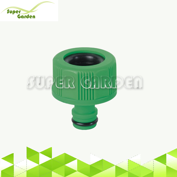 SGG5007 garden irrigation system plastic garden water hose tap connector with rubber