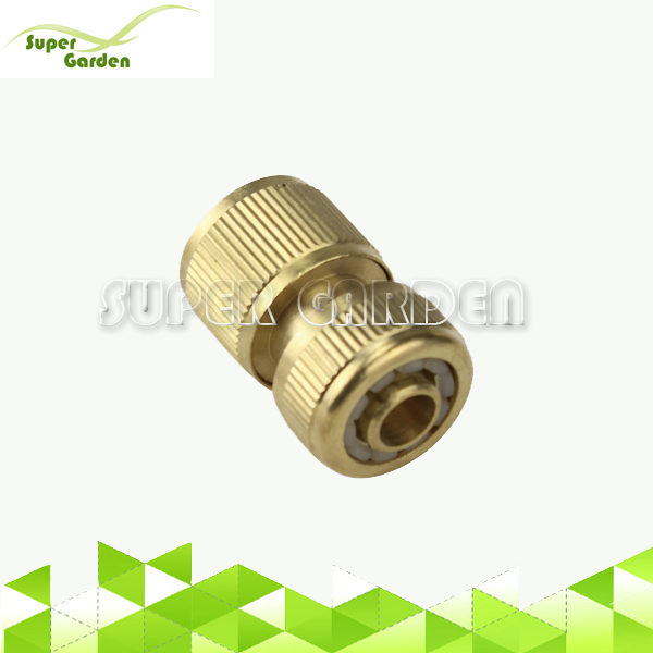 SGG5102 Brass Garden Hose Water Connector With Stop