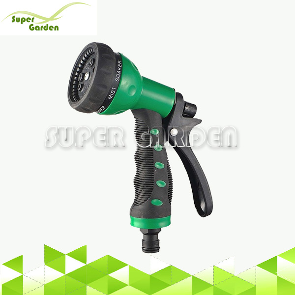 SGG5206 High Pressure Plastic Garden Water Hose Spray Nozzle for Magic Expandaing Hose and Home Washing Foam Flow Water