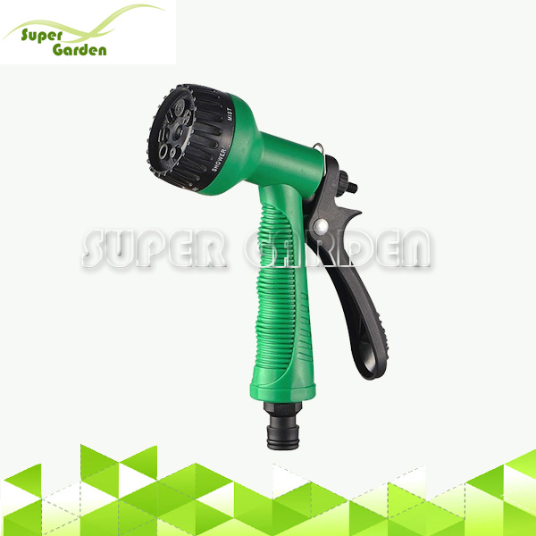 SGG5207 Garden Hose Nozzle 7 Pattern Hand Sprayer water Sprinklers 