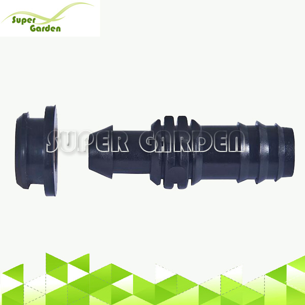 SGD2103B Farm drip Irrigation Fitting Offtake barbed coupling with Rubber