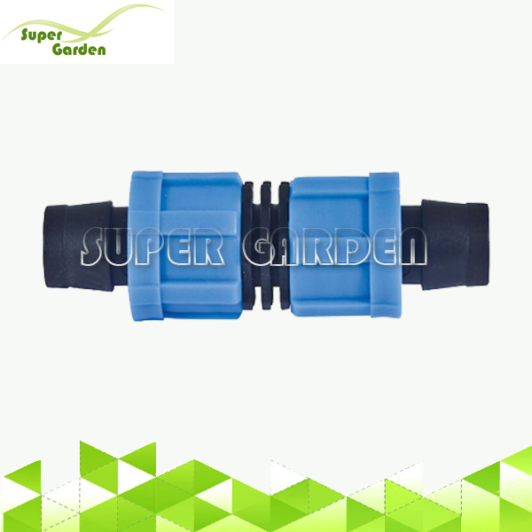 SGD2205 Drip tape irrigation fittings plastic Lock Coupling