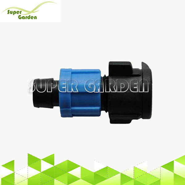 SGD2207 Drip Irrigation accessories drip tape and layflat hose bypass adaptor