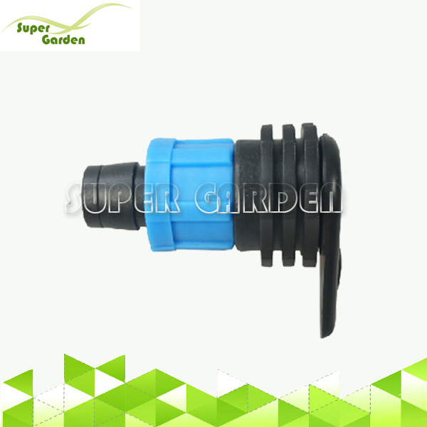 SGD2214 Agriculture drip irrigation system layflat hose to drip tape offtake adaptor