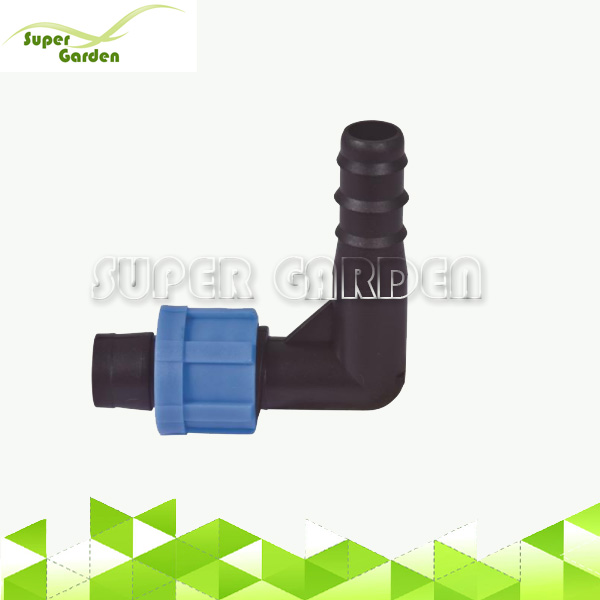 SGD2224 Drip irrigation system drip tape to drip line elbow connector