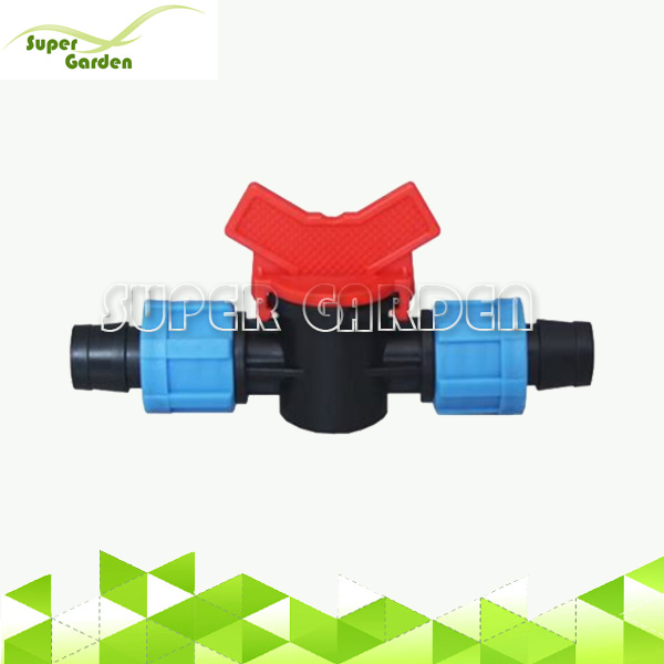 SGD2230 Drip irrigation fittings drip mini valve with lock