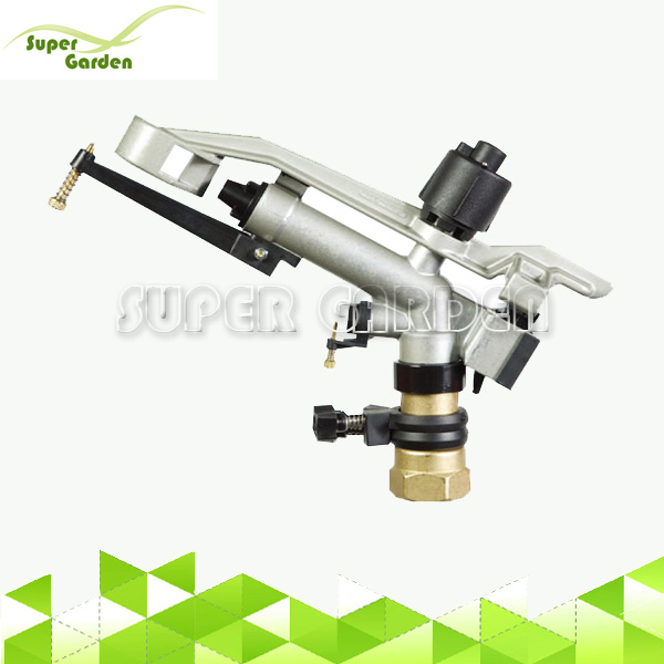 SGS1405 Aluminum and brass irrigation Impact sprinkler for farm watering big rain sprinkler gun