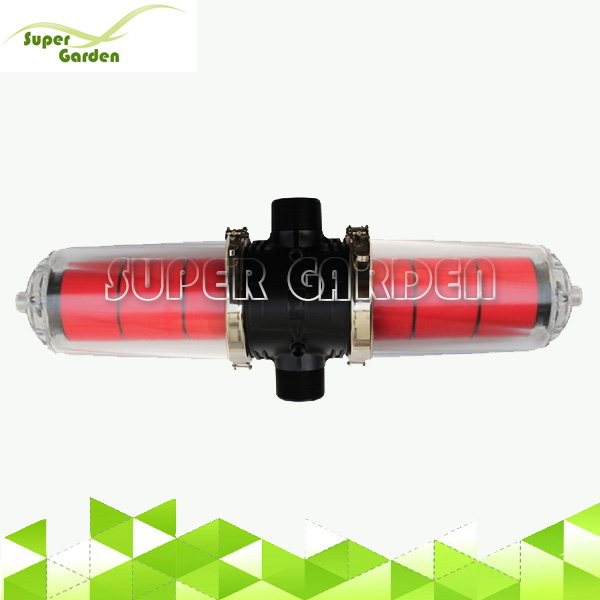 SGABF4604,SGABF4605 Farm water irrigation filter system H type Transparent antomatic backflushing disc filter