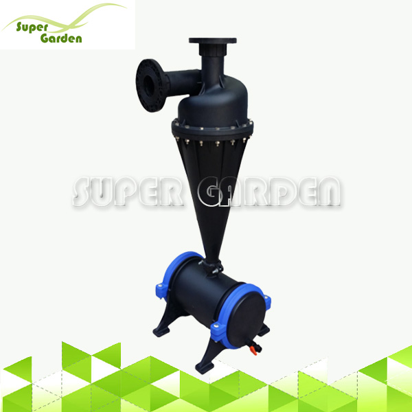 SGHC4801,SGHC4802,SGHC4803 Agricultural farm irrigation system Nylon Centrifugal Hydro Cyclone Sand Filter