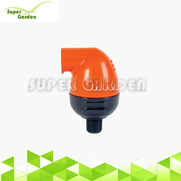 Durable PP plastic C type air release valve for farm irrigation systems