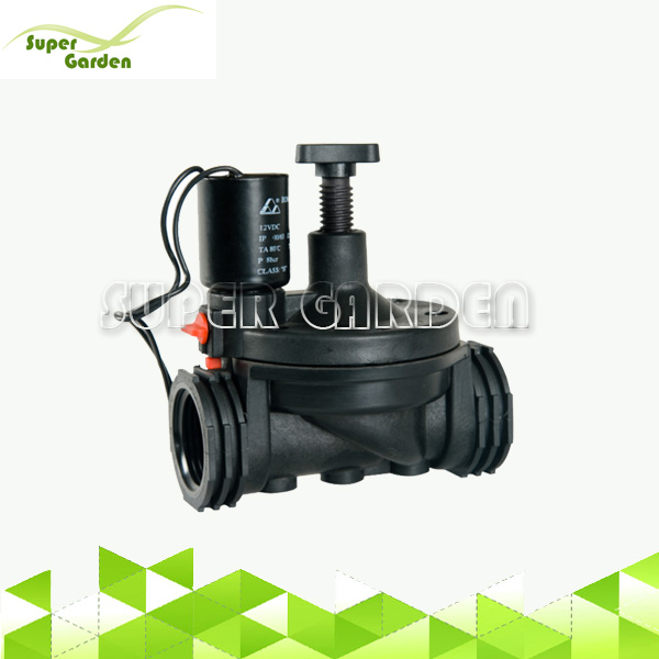 SGV5302 Flow adjustable good quality garden irrigation sprinkler solenoid valve