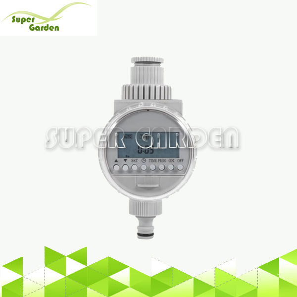 SGT6004 Solar Power Home Garden Auto Water Saving Irrigation Controller LCD Digital Watering Timer