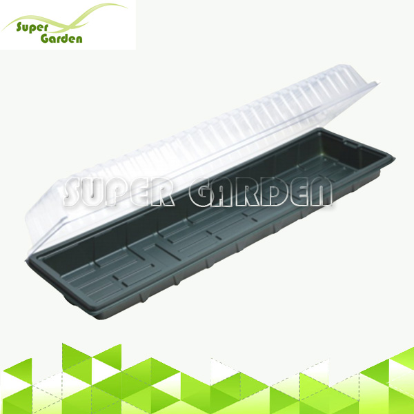 SGF7002 Gardening supplies hydroponics grow seed sprouting plant trays with lids