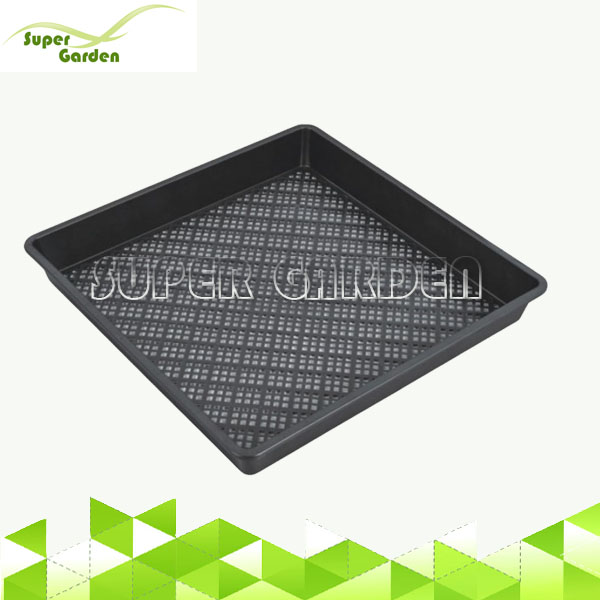 SGF7004 Plastic rectangle tray plastic nursery tray plate plastic flat square seeding tray