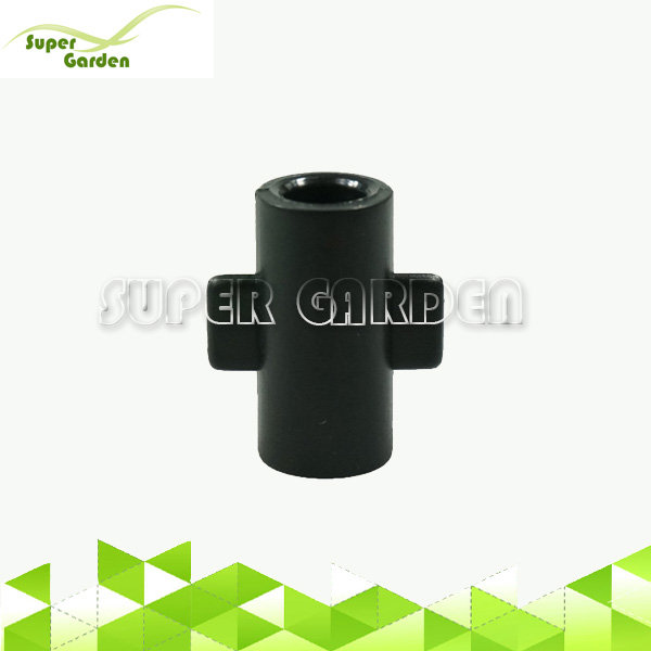 SGM3308 Plastic 6 mm Straight Connector Garden Lawn Watering coupling for micro tube