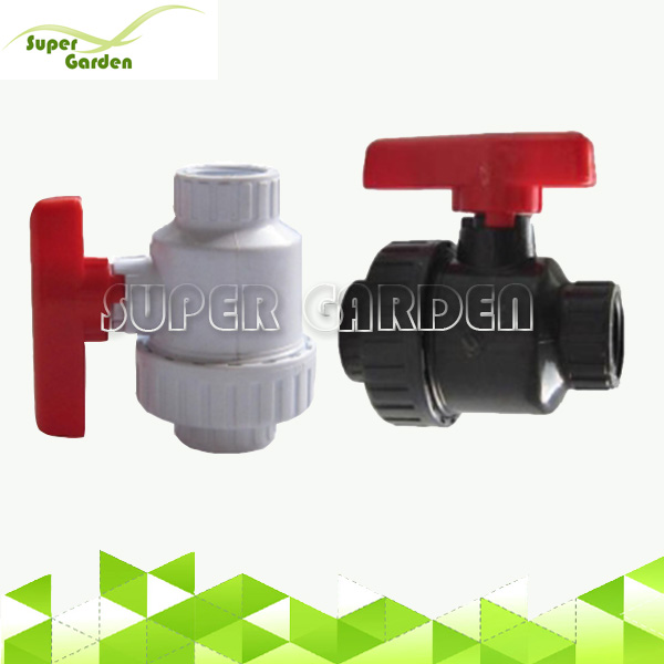 SGF9401 PVC Single Union Ball Valve for Irrigation Construction