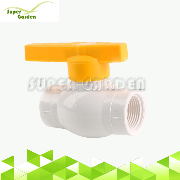 SGF9504 New Type ABS Handle UPVC Ball Valves For Water Supply