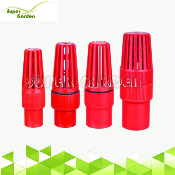 SGF9601 Plastic PVC foot valve with strainer for water pump
