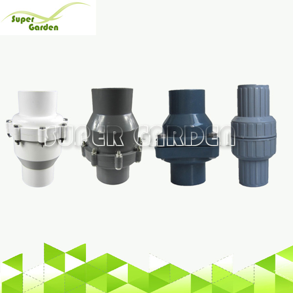 SGF9602 Agriculture water supply system PVC Pipe Swing Check Valve