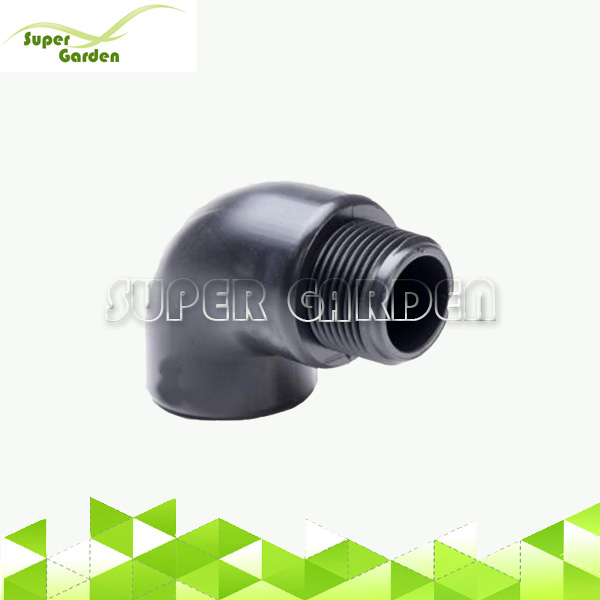 SGF9804 PP thread fittings female to male thread elbow for Irrigation system