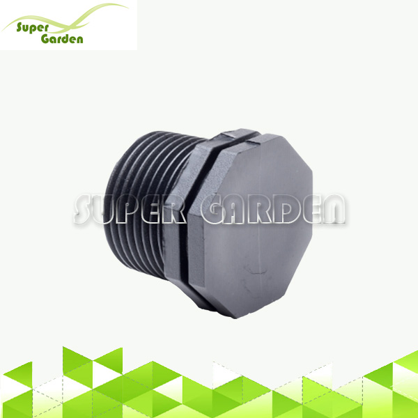 SGF9808 Plastic irrigation male thread plug fitting for water pipe