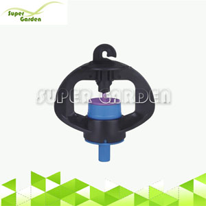 SGS1515 Garden lawn Irrigation Plastic Turbo Water Micro Sprinkler with hook